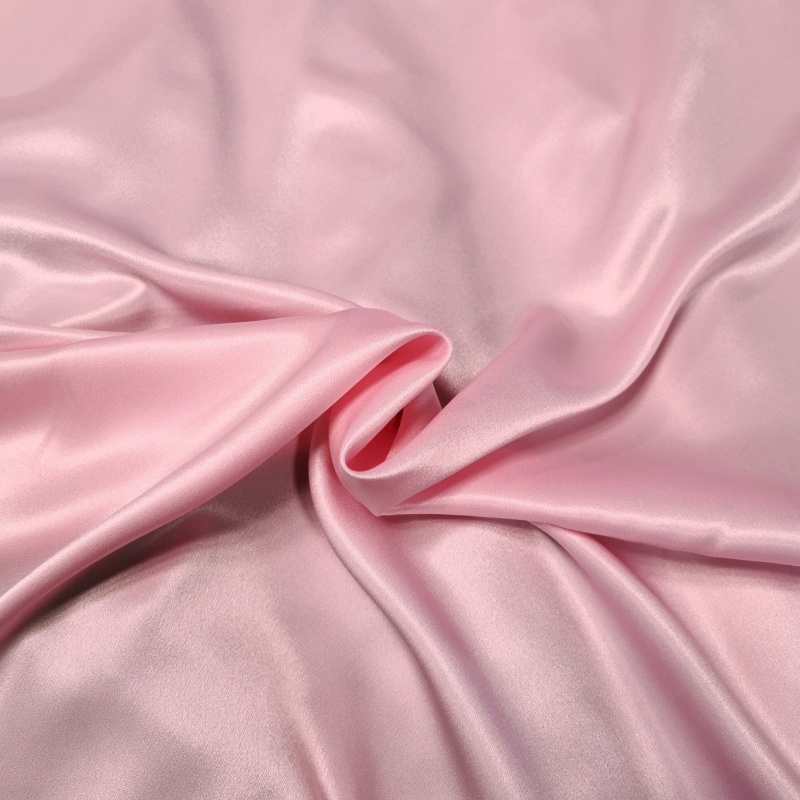 Crepe Backed Satin Baby Pink